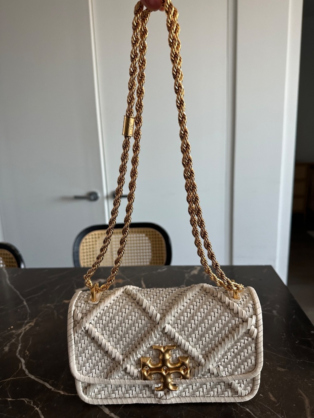 Tory Burch Small Eleanor Braided Shoulder Bag - Picture 6 of 11